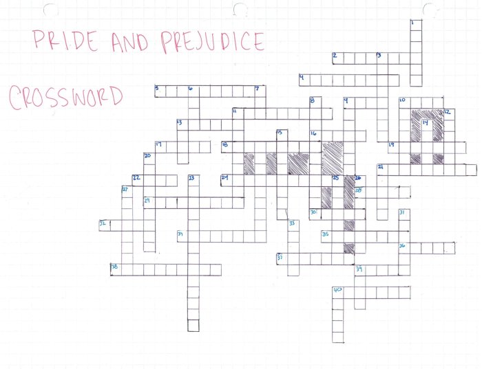 Pride and prejudice suitor crossword