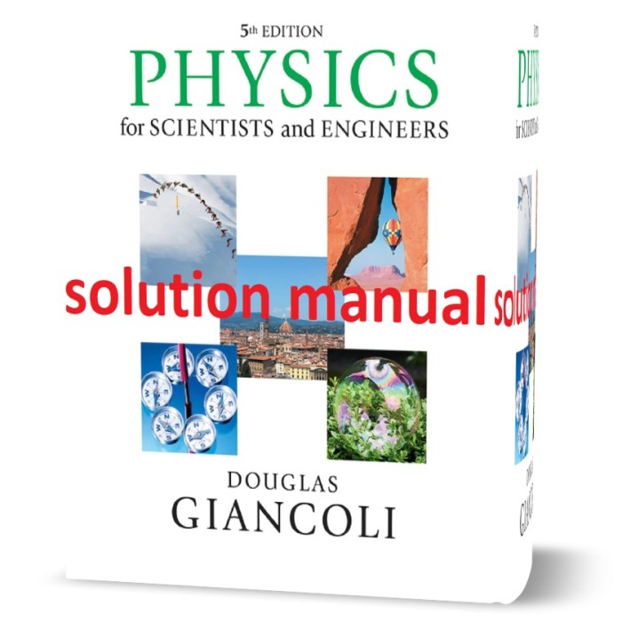 Physics giancoli 5th edition solutions