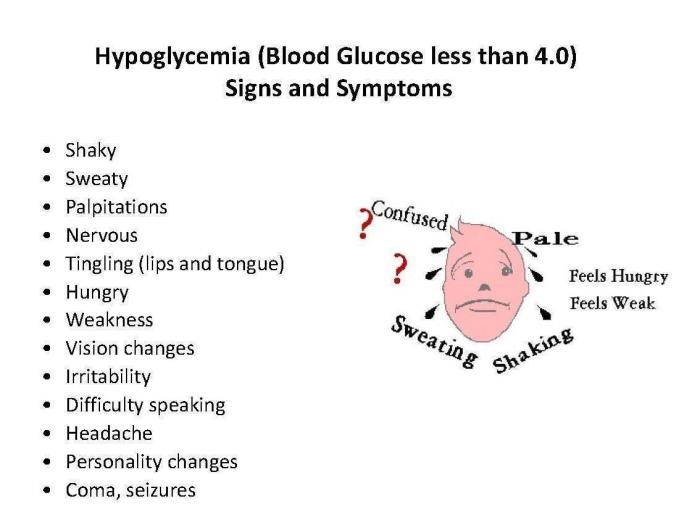 Severe symptoms of hypoglycemia could be confused with bme 3